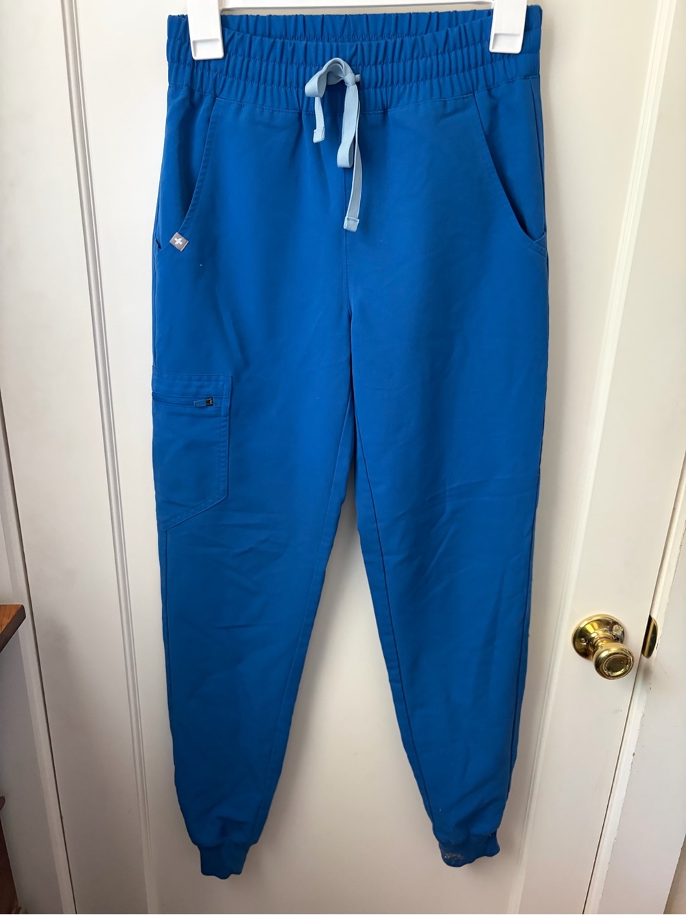 Figs Women's Cobalt Blue Drawstring Joggers